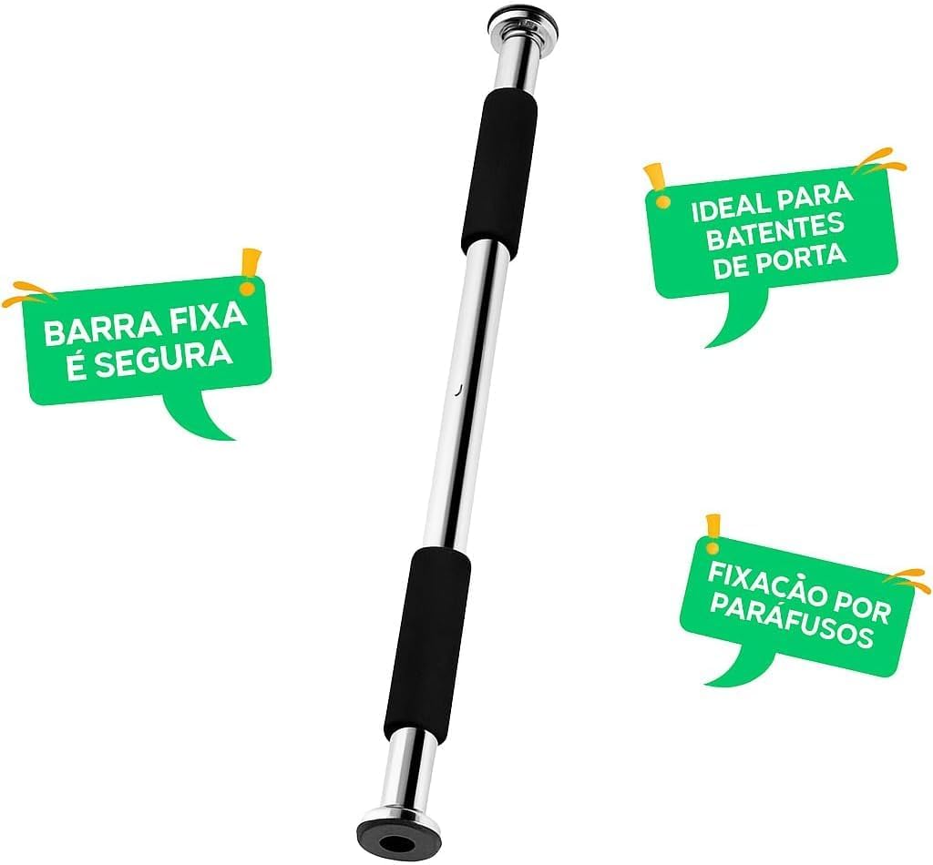 Barra P/ Flexão Exercícios Treino Regulável - Imagem 5