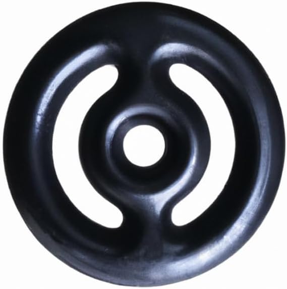 Anilha, para aumento da sua massa muscular.